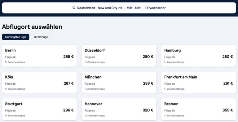 德国往返美国波士顿纽约迈阿密洛杉矶等大量城市特价机票低至256欧