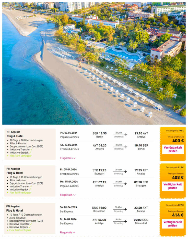 土耳其海滨之旅11天400欧，包往返机票5星住宿5餐接送